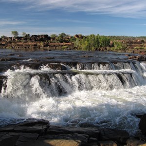 Cascades below ford