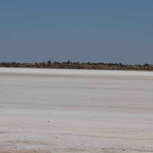 Looking East across Lake Hazlett