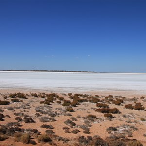 Looking East across Lake Hazlett