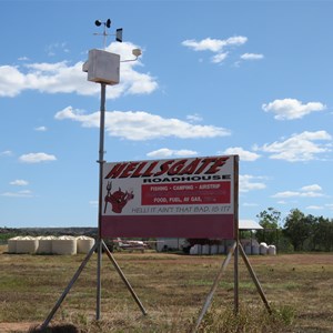 The Roadhouse sign May 2022