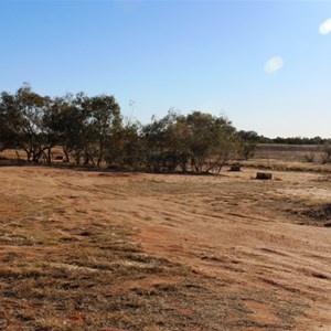 Simpson Desert Oasis Caravan Park unpowered area