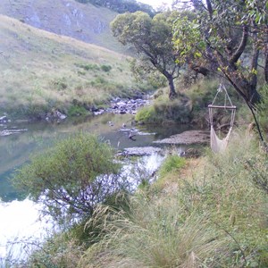 A resting spot by the river