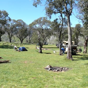 Blue Waterholes camping area