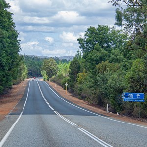 Well signed turnoff on Albany Hwy