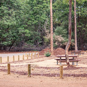 Day use picnic area undergoing upgrade March 2020
