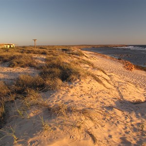 Beachfront cabins