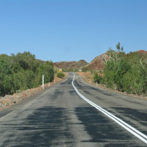 Causeway over river