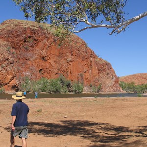 Camping scenery