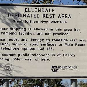 Ellendale Rest Area (24 Hr)