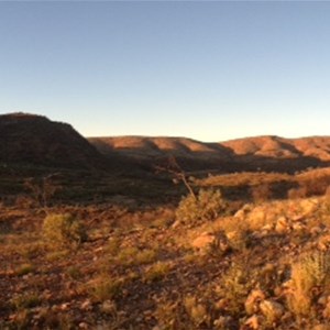 Ridgetop campground view