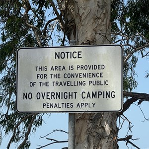Frances Creek Rest Area