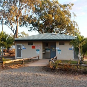 The amenities block at St Lawrence