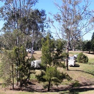 West side camping area