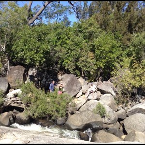 Plenty of rocks in Granite Creek.