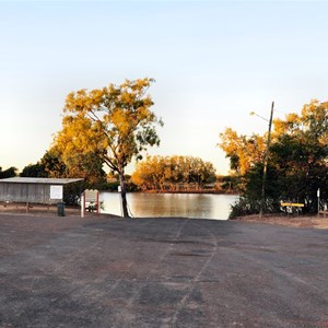 Boat ramp to river