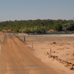On western bank