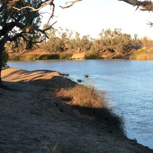 waterhole at the Dig tree