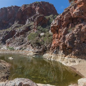 Only a paddle of stagnant water July 2022