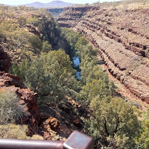 Fortescue Falls Lookout