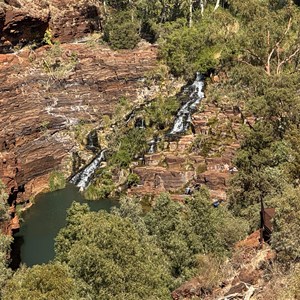 Fortescue Falls Lookout