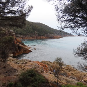 The Bay as rain eases