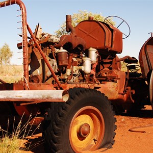 The old tractor