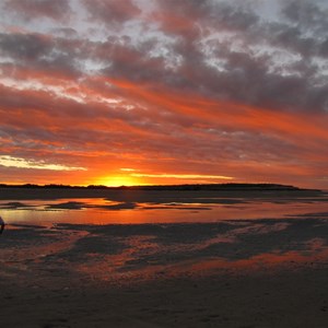 Sunset at the Port