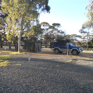 Tent area at Norseman's Gateway CP