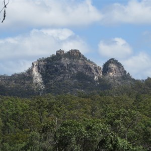 Eroding sandstone cliffs