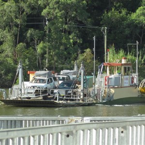 Fully loaded ferry