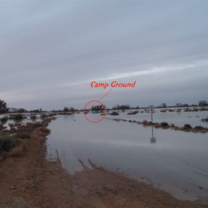 Camp Ground under flood