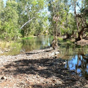 Waterhole on Humbert Track