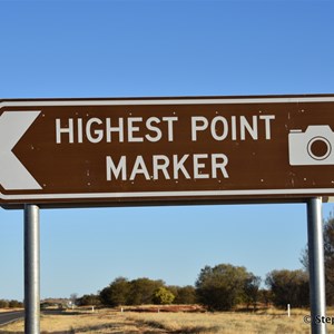 Highest Point on Stuart Hwy