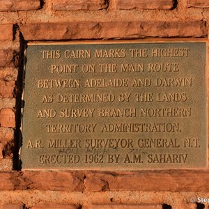 Highest Point on Stuart Hwy