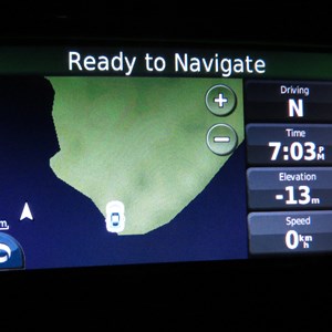 Below sea level plus or minus 2m