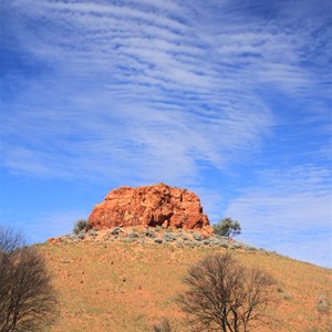 McPherson's Pillar & clouds