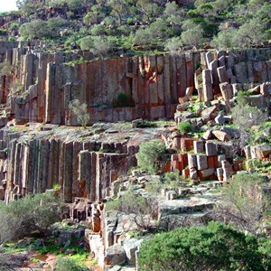 The Organ Pipes. Gawler Ranges