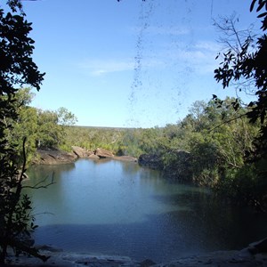 View under merton falls along the way