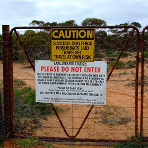 Dog Fence, Goog's Track (East)