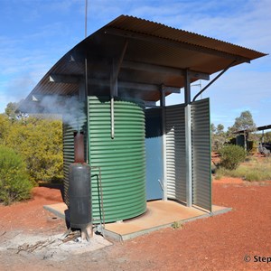 Ilkurlka Campground - Donkey Shower