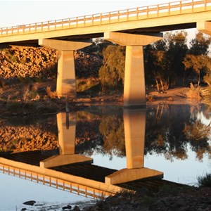 Galena Bridge 2 on sunrise