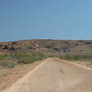 Tar road up to the Gorge