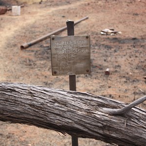 Camp Beadell after fire