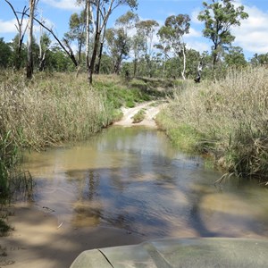 Nogoa river crossing