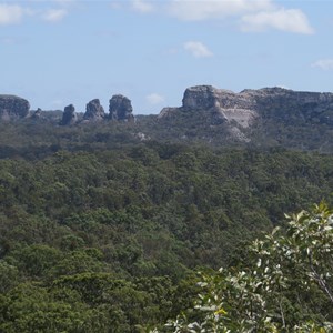 Ranges west of spring