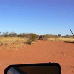 Actual junction looking south down the SBJT from the Kintore Road