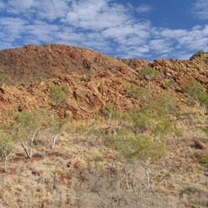 Ragged rocky ranges