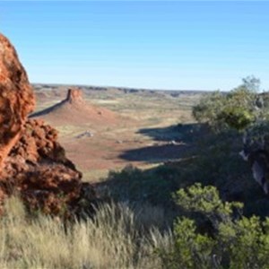 Carlsen Pinnacle from the south east heights.