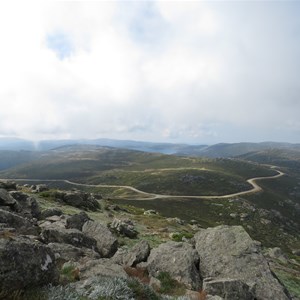 Road from Falls Ck