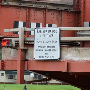 Paringa Historic Spanning Bridge